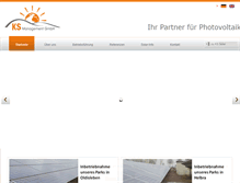 Tablet Screenshot of ks-management.com